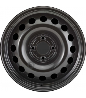 Jante tôle 16 pouces - 4 Trous - 7x16  4x108  ET32  AL65  noir