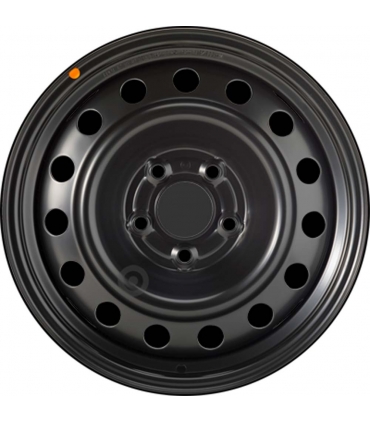 Jante tôle 16 pouces - 5 Trous - 7x16  5x114,3  ET40  AL67  noir