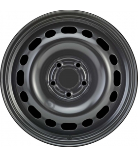 Jante tôle 16 pouces - 5 Trous - 7x16  5x108  ET32  AL65  noir