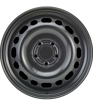Jante tôle 16 pouces - 5 Trous - 7x16  5x108  ET32  AL65  noir