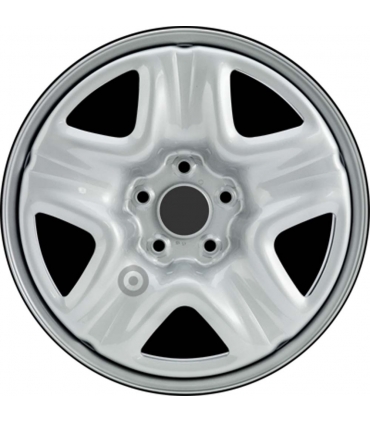 Jante tôle 17 pouces - 5 Trous - 6,5x17  5x114,3  ET50  AL64  argent