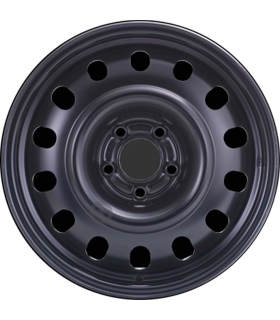 Jante tôle 16 pouces - 5 Trous - 6,5x16  5x108  ET44  AL65  noir
