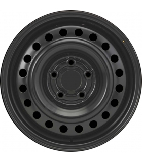 Jante tôle 16 pouces - 5 Trous - 6,5x16  5x114,3  ET55  AL64  noir
