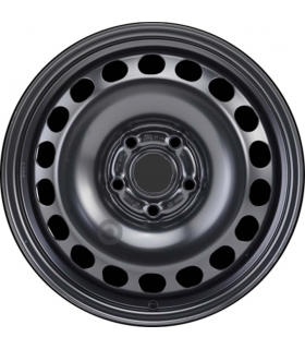 Jante tôle 16 pouces - 5 Trous - 7x16  5x112  ET45  AL57  noir