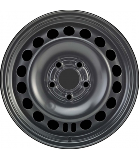 Jante tôle 15 pouces - 5 Trous - 6,5x15  5x110  ET35  AL65  noir