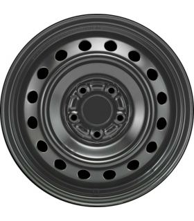 Jante tôle 16 pouces - 5 Trous - 6,5x16  5x114,3  ET46  AL67  noir
