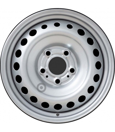 Jante tôle 17 pouces - 6 Trous - 6,5x17  6x139,7  ET48  AL92,2  argent