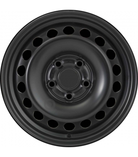 Jante tôle 15 pouces - 5 Trous - 6x15  5x112  ET47  AL57  noir