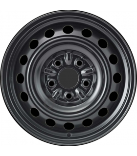 Jante tôle 15 pouces - 5 Trous - 6x15  5x114,3  ET39  AL60  noir