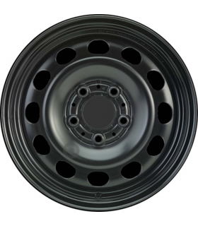 Jante tôle 16 pouces - 5 Trous - 6,5x16  5x120  ET42  AL72,5  noir