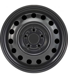 Jante tôle 16 pouces - 5 Trous - 6,5x16  5x114,3  ET51  AL67  noir