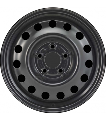 Jante tôle 16 pouces - 5 Trous - 6,5x16  5x114,3  ET51  AL67  noir