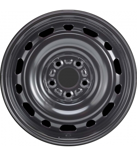 Jante tôle 16 pouces - 5 Trous - 6,5x16  5x114,3  ET42  AL67  noir