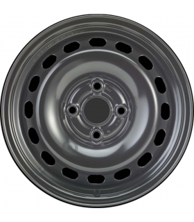Jante tôle 15 pouces - 4 Trous - 6x15  4x108  ET37  AL57  noir