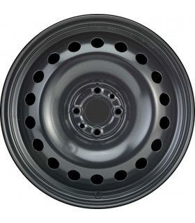 Jante tôle 16 pouces - 4 Trous - 7x16  4x98  ET31  AL58  noir