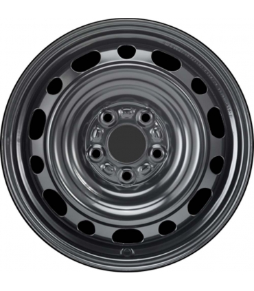 Jante tôle 16 pouces - 5 Trous - 6,5x16  5x114,3  ET50  AL67  noir
