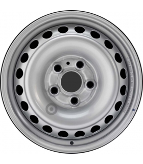 Jante tôle 16 pouces - 5 Trous - 6,5x16  5x120  ET62  AL65,09  argent