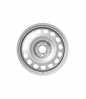Jante tôle 17 pouces - 5 Trous - 7x17  5x108  ET46  AL65  argent