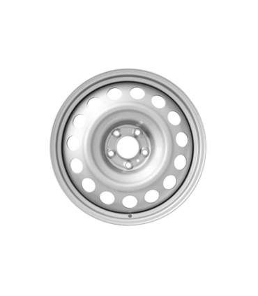 Jante tôle 17 pouces - 5 Trous - 7x17  5x108  ET46  AL65  argent
