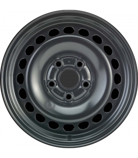 Jante tôle 15 pouces - 5 Trous - 6,5x15  5x112  ET33  AL57  noir