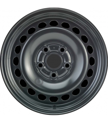 Jante tôle 15 pouces - 5 Trous - 6,5x15  5x112  ET33  AL57  noir