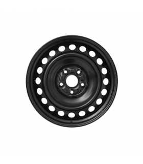 Jante tôle 17 pouces - 5 Trous - 6,5x17  5x114,3  ET45  AL60  noir
