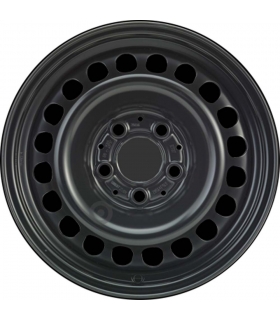 Jante tôle 15 pouces - 5 Trous - 6,5x15  5x112  ET37  AL66,5  noir Jante tôle 15 pouces - 5 Trous - 6,5x15  5x112  ET37  AL66,5  noir