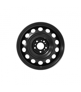 Jante tôle 16 pouces - 5 Trous - 7x16  5x108  ET40  AL65  noir