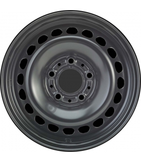 Jante tôle 15 pouces - 5 Trous - 6x15  5x120  ET42  AL72,5  noir