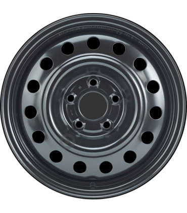 Jante tôle 16 pouces - 5 Trous - 6,5x16  5x114,3  ET48  AL67  noir