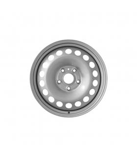 Jante tôle 16 pouces - 5 Trous - 6,5x16  5x112  ET48  AL57  argent
