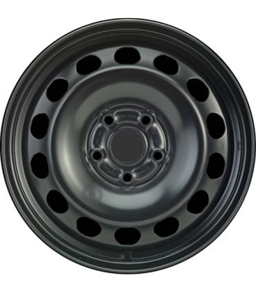 Jante tôle 16 pouces - 5 Trous - 6,5x16  5x112,00  ET46  AL57  noir
