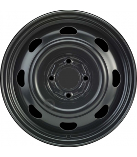 Jante tôle 15 pouces - 4 Trous - 6x15  4x108  ET18  AL65  noir