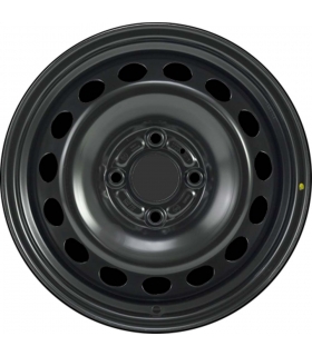 Jante tôle 15 pouces - 4 Trous - 6x15  4x107,95  ET37,5  AL63,35  noir
