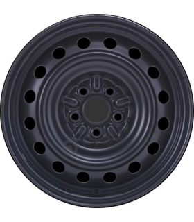 Jante tôle 15 pouces - 5 Trous - 6x15  5x100  ET39  AL54  noir