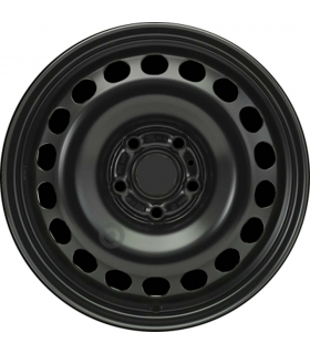 Jante tôle 16 pouces - 5 Trous - 6,5x16  5x112  ET42  AL57  noir