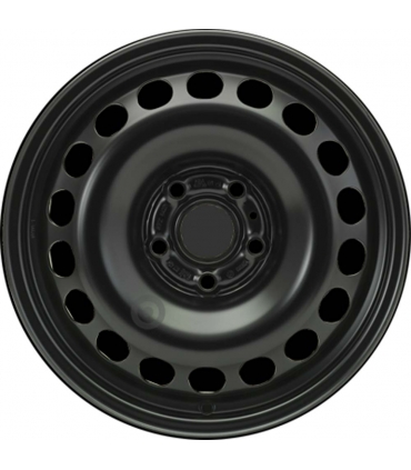 Jante tôle 16 pouces - 5 Trous - 6,5x16  5x112  ET42  AL57  noir