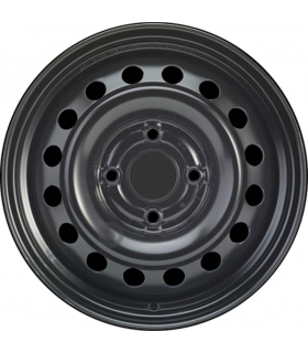 Jante tôle 15 pouces - 4 Trous - 6x15  4x114,3  ET45  AL66  noir