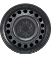 Jante tôle 15 pouces - 4 Trous - 6x15  4x100  ET49  AL56,5  noir