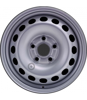 Jante tôle 15 pouces - 5 Trous - 6x15  5x112  ET47  AL57  argent