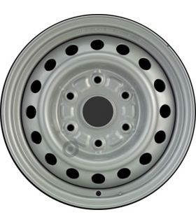 Jante tôle 15 pouces - 6 Trous - 5,5x15  6x139,7  ET29  AL67  argent Jante tôle 15 pouces - 6 Trous - 5,5x15  6x139,7  ET29  AL67  argent