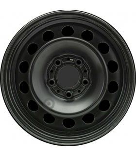 Jante tôle 16 pouces - 5 Trous - 7x16  5x120  ET34  AL72,5  noir