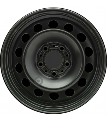 Jante tôle 16 pouces - 5 Trous - 7x16  5x120  ET34  AL72,5  noir