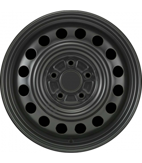 Jante tôle 16 pouces - 5 Trous - 6x16  5x114,3  ET50  AL60  noir