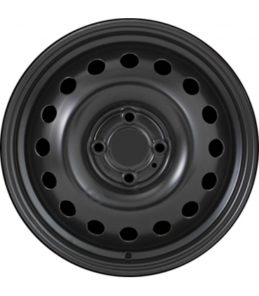 Jante tôle 15 pouces - 4 Trous - 5,5x15  4x100  ET50  AL60  noir