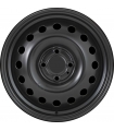 Jante tôle 15 pouces - 4 Trous - 5,5x15  4x100  ET50  AL60  noir