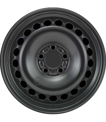 Jante tôle 16 pouces - 5 Trous - 7x16  5x107,95  ET50  AL63,3  noir
