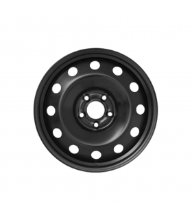 Jante tôle 17 pouces - 5 Trous - 7x17  5x114,3  ET48,5  AL67  noir