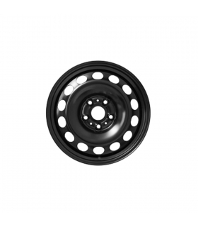 Jante tôle 16 pouces - 5 Trous - 6x16  5x112  ET48  AL57  noir