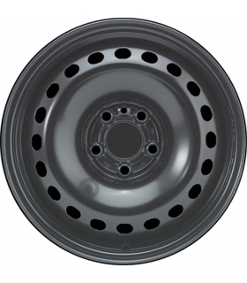 Jante tôle 16 pouces - 5 Trous - 7x16  5x110  ET41  AL65  noir